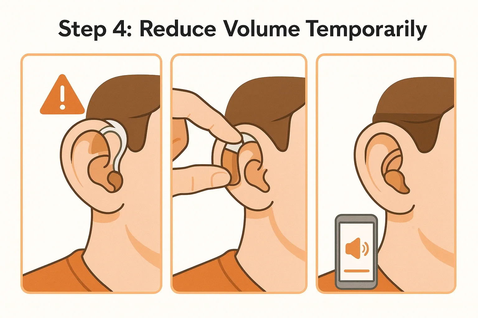 Step 4: Reduce Volume Temporarily